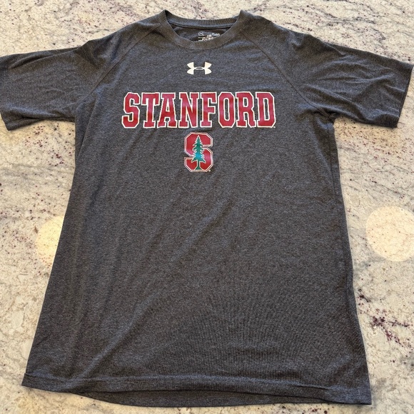 Under Armor Men's Stanford Official Merchandise T-Shirt - Size Small - Picture 1 of 1
